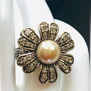 Heidi Daus SIZE 7 🆕/Vintage “Art In Bloom” with Swarovski Crystals